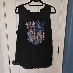 Maurices Charcoal Gray Top 0X